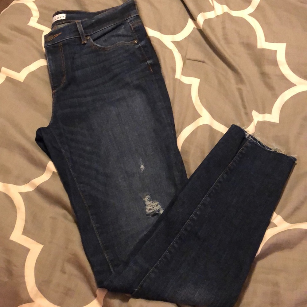 Loft modern skinny jeans